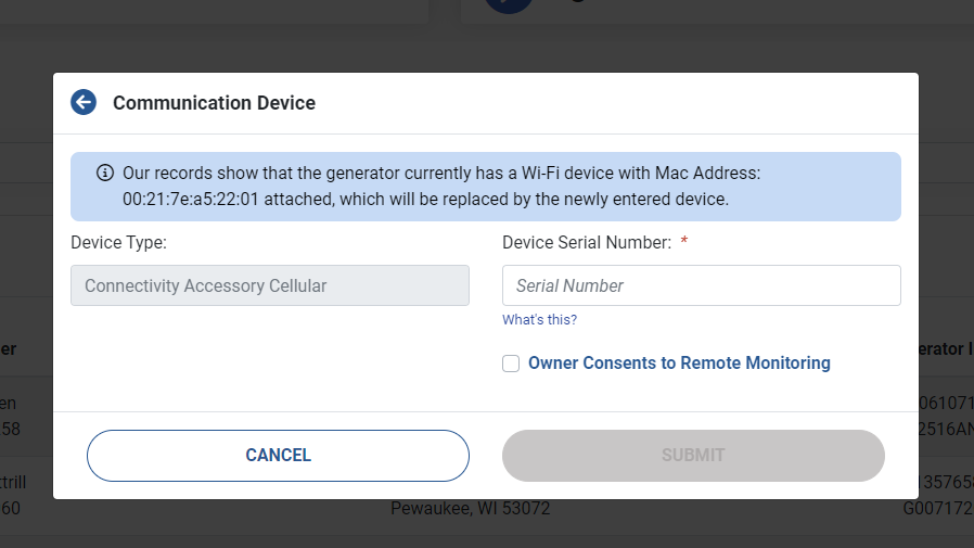 How to Enroll a Connectivity Cellular Accessory Mobile Link Fleet